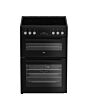 Beko FDC6731K Freestanding Electric Double Oven Cooker - Black