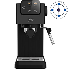 Beko CEP5302B CaffeExperto Manual Espresso Coffee Machine with Steam Wand - Black