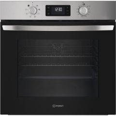 Indesit IO 253 X UK Built-In Single Oven - Inox