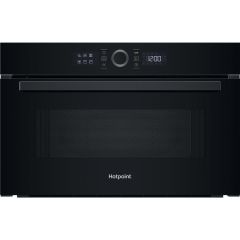 Hotpoint HMD44MBUK Built-In Microwave Oven and Grill - Black