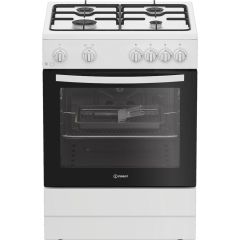 Indesit I6GGMMWUK Freestanding 60cm Gas Single Cooker - White