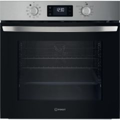 Indesit Turn&Go IO 278P1 X UK Electric Single Oven - Inox
