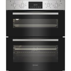 Indesit DUI12DIX Built-In Double Oven - Inox
