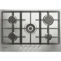 Indesit THP 751 W/IX/I 1 5-Burner Gas Hob