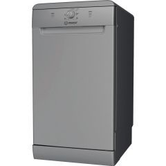 Indesit IN2FE10CS90SUK Freestanding 45cm Slimline Dishwasher with 10 Place Settings - Silver