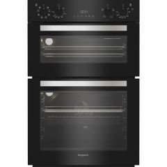 Hotpoint DIH82GB Built-In Double Oven - Black