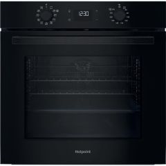 Hotpoint HO458HBUK Built-In Single Oven - Black