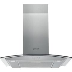 Indesit IHGC 6.5 LM X Cooker Hood - Stainless Steel