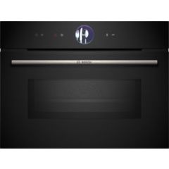 Bosch CMG7761B1B, Built-in compact oven with microwave function