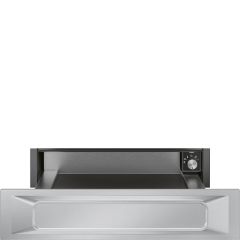 Smeg CPR915X 15cm Height Victoria Warming Drawer, Stainless Steel