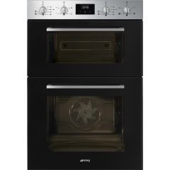 Smeg DOSF400B Built-In Double Oven - Black