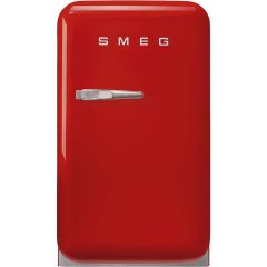 Smeg FAB5RRD6 Retro Mini Fridge Right Hand Hinge - Red