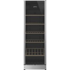 Smeg SCV115G Freestanding Wine Cooler - Glass