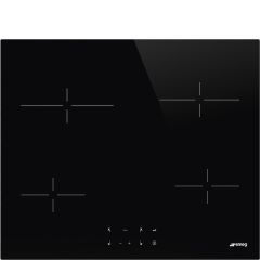 Smeg SE264TD1 60cm 4 Zone Straight Edge Glass Ceramic Hob with Touch