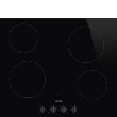 Smeg SE364TDMB Ceramic Hob - Matte Black