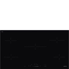 Smeg SE495ETD 90cm Ceramic Hob, Black