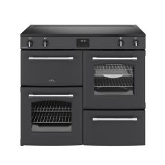 Belling RCA FARMHOUSE 100Ei 100cm Electric Induction Touch Range Cooker - Anthracite