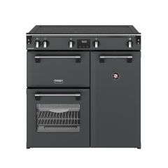 Stoves RCA RICH 90Ei TCH 90cm Richmond Electric Induction Touch Range Cooker - Anthracite
