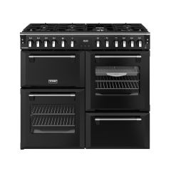 Stoves RCA RICH 100DF 100cm Richmond Dual Fuel Range Cooker - Black