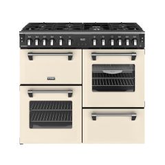 Stoves RCA RICH 100DF 100cm Richmond Dual Fuel Range Cooker - Cream