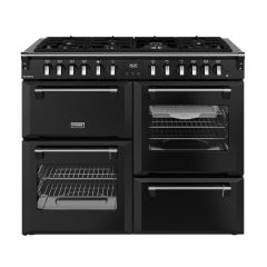 Stoves RCA RICH 110DF 110cm Richmond Dual Fuel Range Cooker - Black