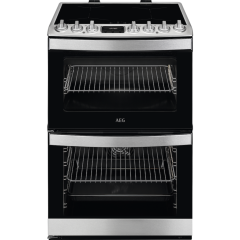 AEG CIB6734ACM Induction Electric Cooker with Double Oven