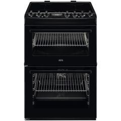 AEG CIX6540ACB Induction Electric Cooker with Double Oven
