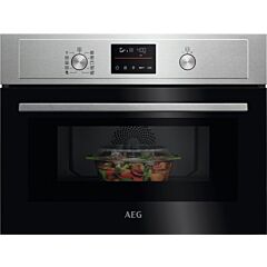 AEG KOX36506EM Built-In Combination Microwave Oven - Stainless Steel