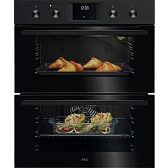 AEG OU5NU20B Built-Under Double Oven - Black