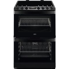 AEG CIB6743MCB Induction Electric Cooker with Double Oven