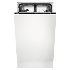 AEG FSX51407Z 5000 AirDry Fully Integrated SlimlineDishwasher with AirDry Technology + 9 Place Settings