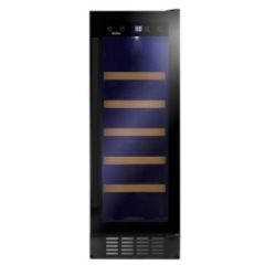 Amica AWC301BL Freestanding Undercounter Slimline Wine Cooler