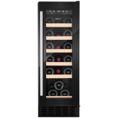 CDA CFWC304BL 30cm Freestanding/Undercounter Slimline Wine Cooler