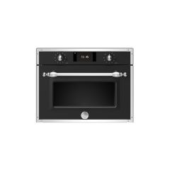 Bertazzoni F457HERVTNE Heritage Series TFT 45cm Combi-Steam Oven Matt Black