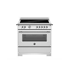 Bertazzoni HER95I1EXT2 Heritage 90cm Range Cooker Single Oven Induction Stainless Steel