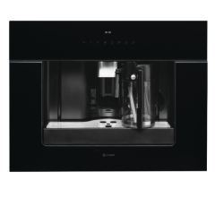 Caple CM465BG built-in, fully automatic, water tank, bean grinder, milk jug, touch control, black gl