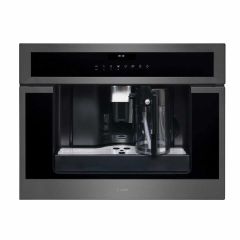 Caple CM465GM built-in, fully automatic, water tank, bean grinder, milk jug, touch control, gunmetal