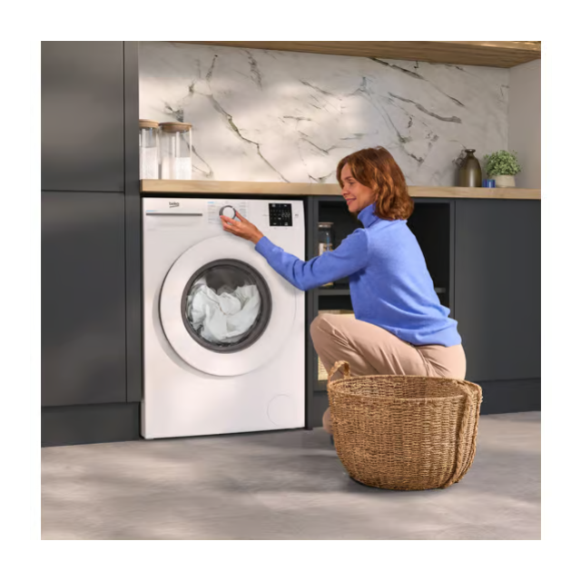 Beko B3W31041W Freestanding 10kg 1400rpm Washing Machine with EnergySpin - White