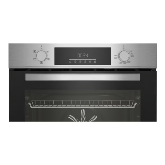 Beko BBAIF22300X 60cm Built-In Single Fan Oven with AeroPerfect™ - Stainless Steel