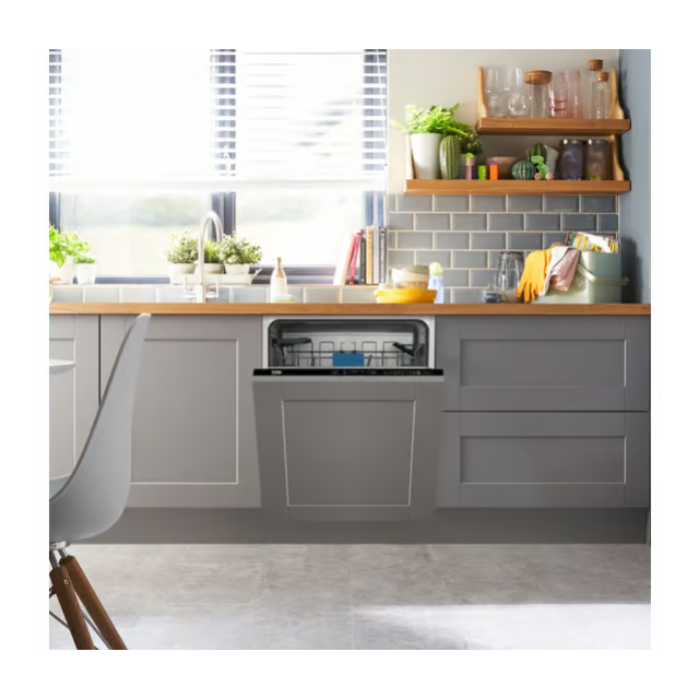 Beko BDIN25430 Integrated Full Size 60cm Dishwasher with SteamGloss