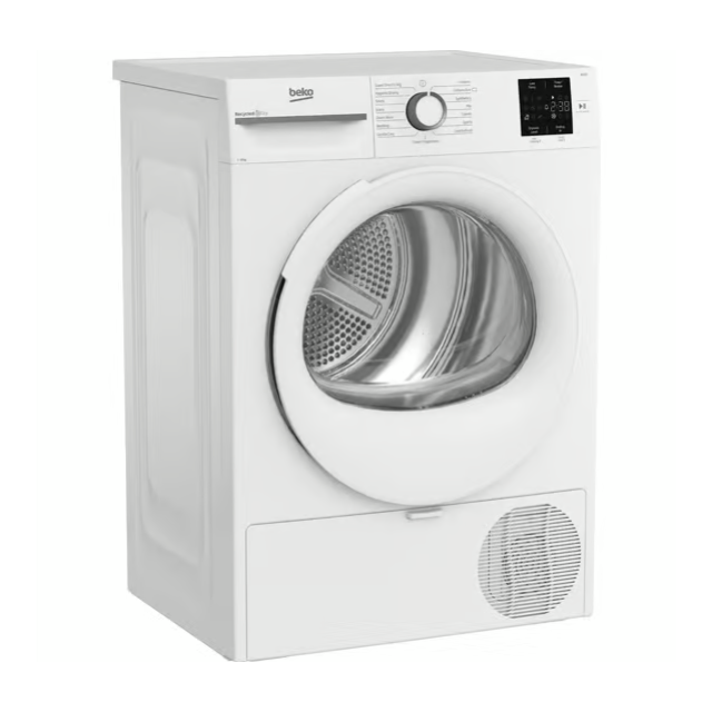 Beko BM3T3822W Freestanding 8kg Heat Pump Tumble Dryer - White