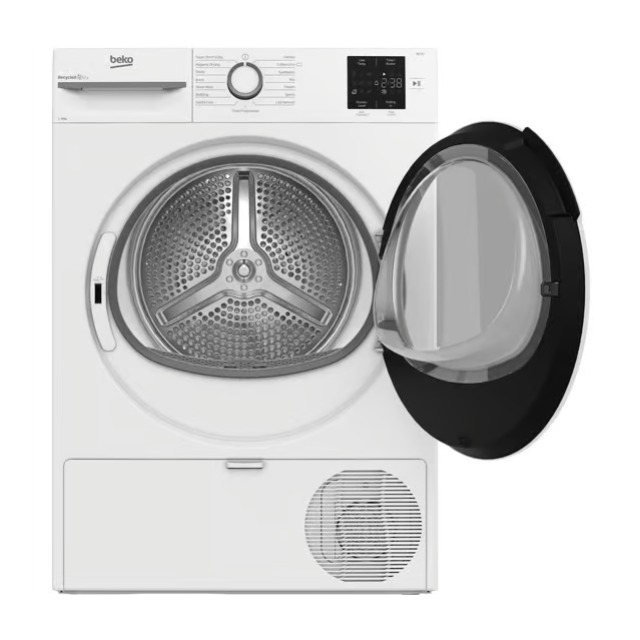 Beko BM3T3822W Freestanding 8kg Heat Pump Tumble Dryer - White