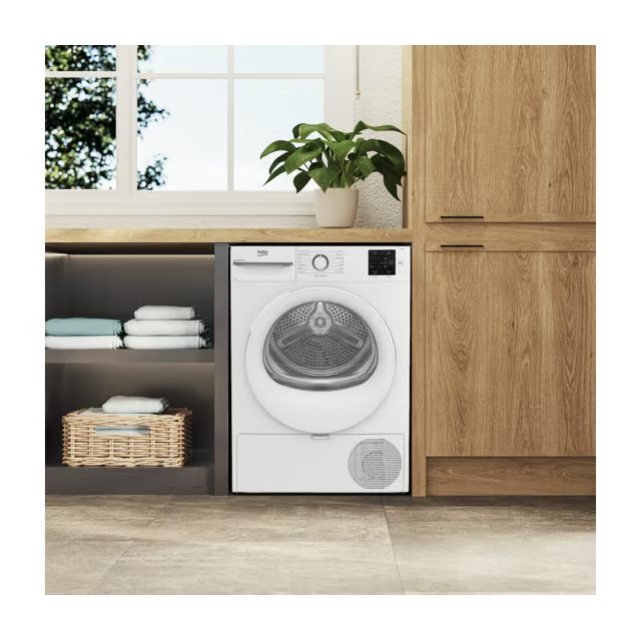 Beko BM3T3822W Freestanding 8kg Heat Pump Tumble Dryer - White