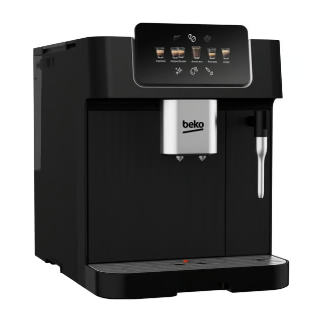 Beko CEG7302B CaffeExperto Bean To Cup Coffee Machine with Steam Wand - Black