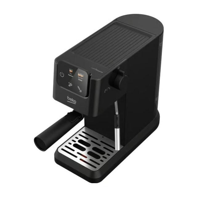 Beko CEP5302B CaffeExperto Manual Espresso Coffee Machine with Steam Wand - Black