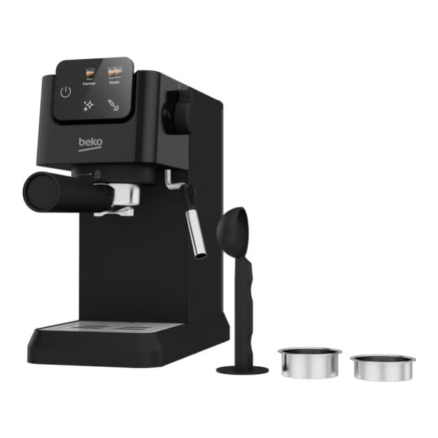 Beko CEP5302B CaffeExperto Manual Espresso Coffee Machine with Steam Wand - Black