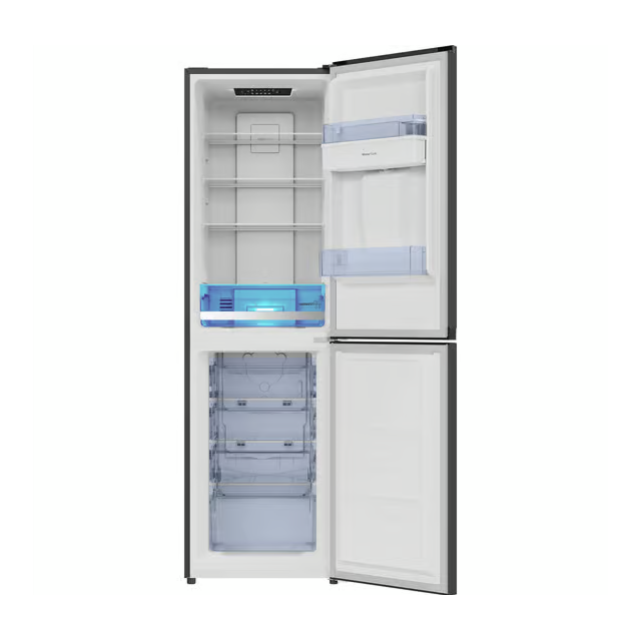 Beko CNE4581DVB Freestanding Total No Frost Fridge Freezer with Water Dispenser - Black