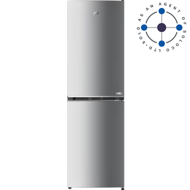 Beko CNE4581VPS Freestanding Total No Frost Fridge Freezer with HarvestFresh™ - Stainless Steel