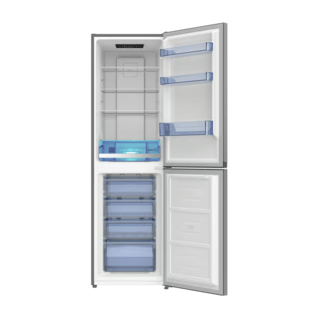 Beko CNE4581VPS Freestanding Total No Frost Fridge Freezer with HarvestFresh™ - Stainless Steel