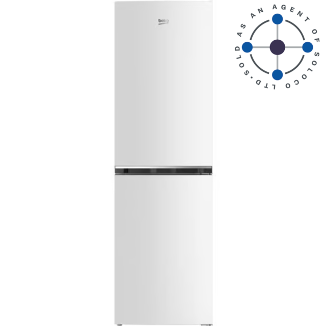 Beko CSE4581W Freestanding Fridge Freezer with Large Salad Crisper - White